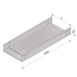 13324 Trayco CTNLI60 400 3PG Kabelrinne ungelocht Cable Tray Not perforated Produktbild front S