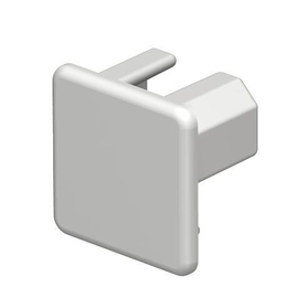 6193129 Obo WDK HE20020RW Endstück 20x20mm Polyvinylchlorid reinweiß 9010 Produktbild front M