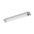 97055 Eglo LED WAND DECKENLEUCHTE 21W IP44 EDELSTAHL CHROM GLAS KRISTALL KLAR Produktbild