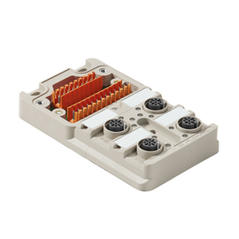 1892101000 Weidmüller SAI-4-M 5P M12 ECO UT Installationskleinverteiler Produktbild front M