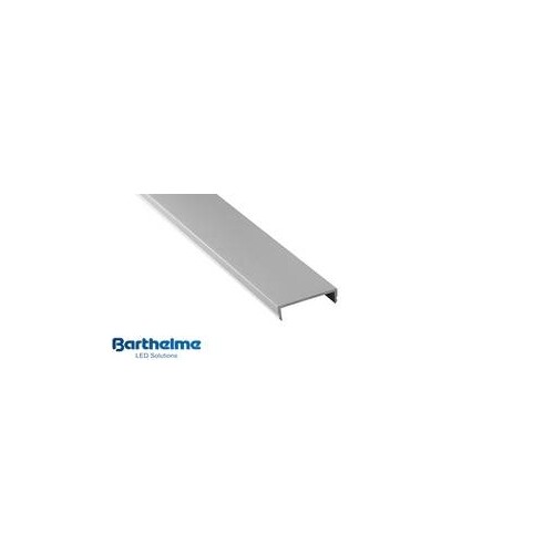 62398852 Barthelme Abdeckung Aluminium eloxiert 27,4 x 7,9 x 2000mm Produktbild Front View L