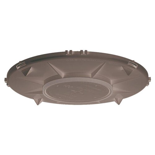 1282-61 Kaiser Einbaugehäuse HaloX 180 Frontteil Einbau-Ø 100mm f. Sichtbeton Produktbild