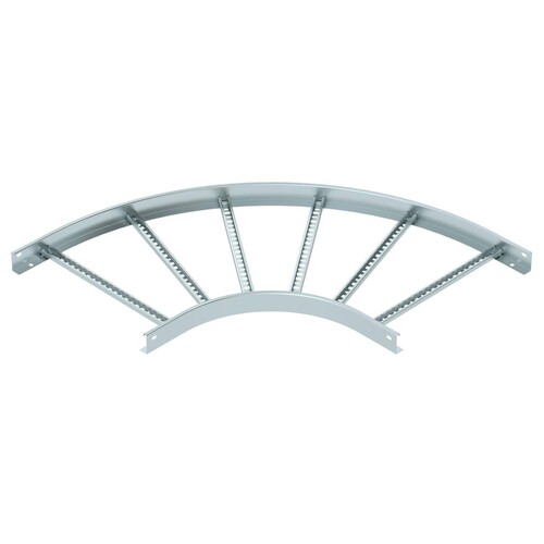 6225048 Obo LB 90 650 R3 FS Bogen 90° für Kabelleiter 60x500 Stahl bandverzin Produktbild