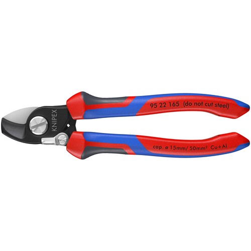 9522165 KNIPEX Kabelschere mit Öffnungs- feder Produktbild