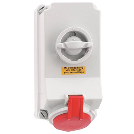 92002064 Bals WASTD ABV 7x32 160438 Wandsteckdose IP44 400V Produktbild front M