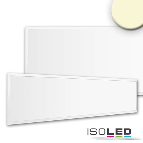 113268 Isoled LED Panel Business Line 1200 UGR19 2H, 36W, Rahmen weiß, warmwe Produktbild