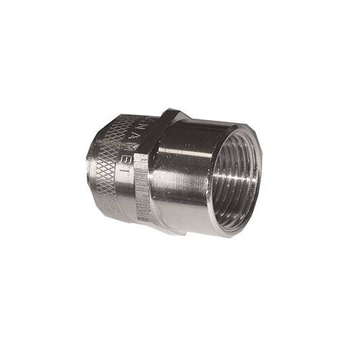 2603110 Anamet FEMALE FITTING NICKEL PLATED BRASS, IP 54   M12 x 1,5   FCD / Produktbild Front View L