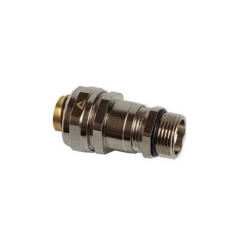 7127204 Anamet CABLE HOSE FITTING NICKEL PLATED BRASS, IP 65   M20 x 1,5   FCD / Produktbild Front View L