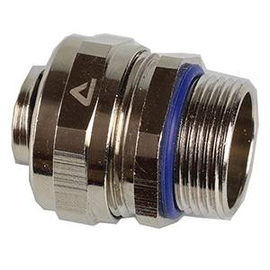 7100140 Anamet COMPACT FITTING STRAIGHT NICKEL PLATED BRASS, IP 66/67   Pg 13,5 Produktbild