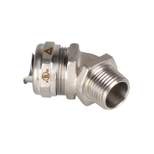 7144209 Anamet 45° COMPACT FITTING INOX AISI 304, IP 66/67   NPT 3/4   3/4 Produktbild Front View L