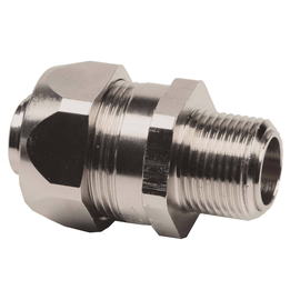 8360160 Anamet ATEX BARRIER CONDUIT FITTING NICKEL PLATED BRASS BXA +130° Produktbild front M