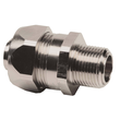 8370120 Anamet ATEX BARRIER CONDUIT FITTING NICKEL PLATED BRASS BXA +130° Produktbild front S