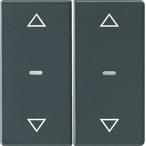 80961326 Berker BERKER KNX Q.x Abdeckung für Tastsensor Modul mit Pfeile 2fach a Produktbild