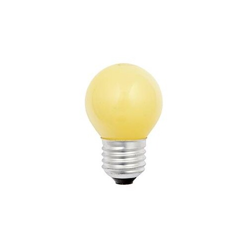 40277 Scharnberger+H. Tropfenlampe 45x69mm E27 230V 25W gelb Produktbild