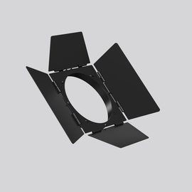 982170.003 RZB Vorsatzrahmen 438x438x31,m.Torblenden Produktbild front M