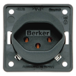 962492505 Berker BERKER INTEGRO SSD mit Schutzkontakt Schweiz Typ 13 anthrazit  Produktbild