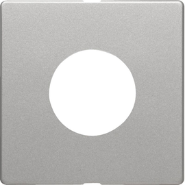 11246084 Berker Q.x Zentralstück für Taster und Lichtsignal E10, alu samt Produktbild front M