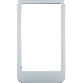 13206094 Berker Designrahmen für Elcom Video alu matt gerundet Produktbild front M