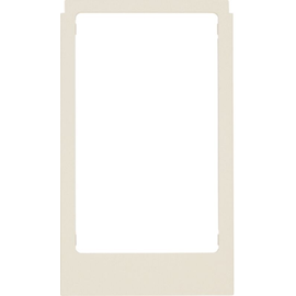 13206099 Berker Designrahmen eckig, große Ausführung weiß matt Produktbild front M