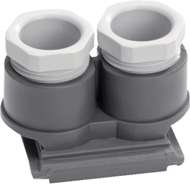 18893505 Berker W.1 Rohreinführung 2fach M20x1,5 Produktbild