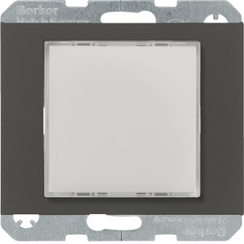 29537006 Berker LED-Signallicht, weiße Beleuchtung anthrazit matt, lackiert Be Produktbild
