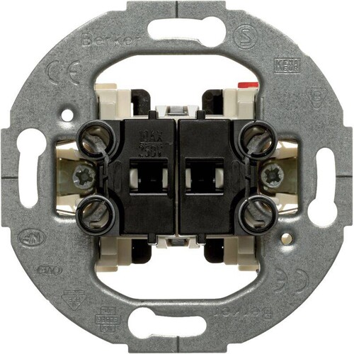 303501 Berker R.x Serienschalter rund Up Produktbild Front View L