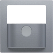 80960483 Berker KNX S.1/B.x Abdeckung für Bewegungsmelder-Modul, alu matt Produktbild front S