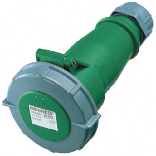 558 Mennekes Kupplung AM-TOP, 32A4p10h > 50-500V, IP67 Produktbild Front View L