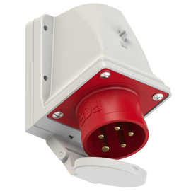 515-6kd PC-Electric CEE- Wandgerätestecker 16A 5p 6h IP44 mit D Produktbild front M