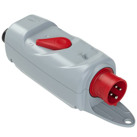 53014040 PC-Electric CEE- Motorschutzstecker (PKZM0) 16A 4p 6h ( Produktbild front M