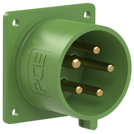 625-2f7 PC-Electric CEE- Anbaugerätestecker 75x75 gerade 32A 5p Produktbild front M