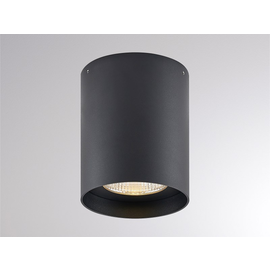 305-604527bddd Tecnico AEON BIG ROUND AB LEUCHTE schwarz matt RAL 9005 LED Produktbild front M