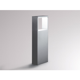 851-s7285w14 Tecnico COOL SQUARE POLLER grau LED Produktbild