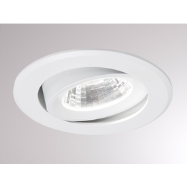 305-0040680203005 Tecnico AGON ROUND EB STRAHLER weiß matt RAL 9003 LED 5W Produktbild