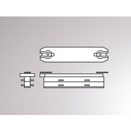 652-0020300008 Tecnico VOLARE ABHÄNG Aluminium eloxiert Produktbild