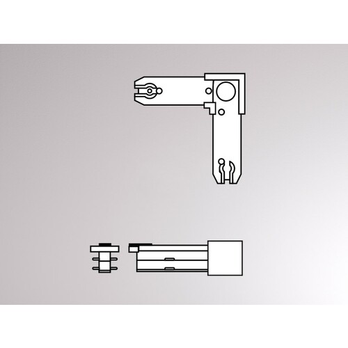 652-0030400005 Tecnico VOLARE VERBIND ECK weiß Produktbild