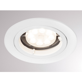 8-2237hv Tecnico SERIE 223 HV EB STRAHLER weiß RAL 9003 1x QPAR 16 50W G Produktbild front M