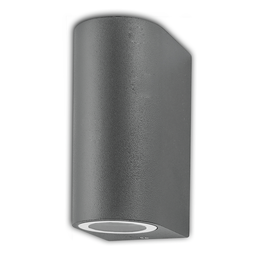 113293 Isoled Wandlampe Siara Up&Down IP54, 2xGU10, anthrazit Produktbild front M