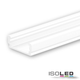 113079 Isoled LED Aufbauprofil SURF12 FLAT Aluminium pulverbeschichtet weiß R Produktbild