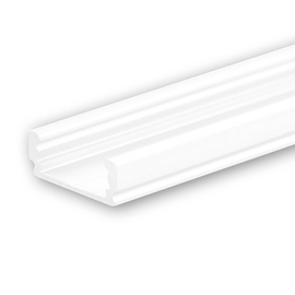 113079 Isoled LED Aufbauprofil SURF12 FLAT Aluminium pulverbeschichtet weiß R Produktbild