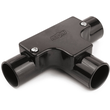009641 Dietzel HFIT 25 Inspektionsab zweiger schwarz 25mm für starre Elektror Produktbild