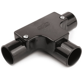 009641 Dietzel HFIT 25 Inspektionsab zweiger schwarz 25mm für starre Elektror Produktbild