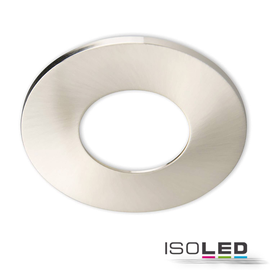 113060 Isoled Cover Aluminium nickel gebürstet für Einbaustrahler Sys-68 Produktbild