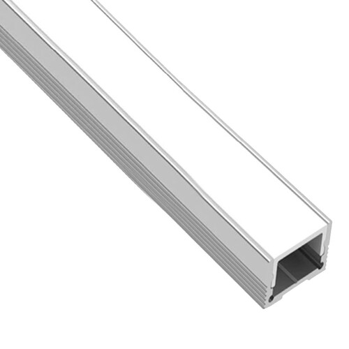 69582/200 Leuchtwurm LED Profile - Profi Aufbau 2.0 FLACH/Alu eloxiert Produktbild