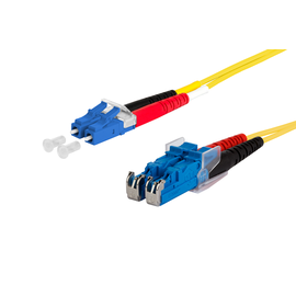 151P1JOMO50E Metz LWL Duplex Patchkabel E9/125 OS2 LC/E2000 5m Produktbild