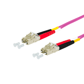 151S1JOJO75E Metz LWL Duplex Patchkabel G50/125 OM4 LC-LC 7,5m Produktbild