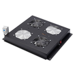 DN-19-FAN-2-B-N Digitus Dachlüftereinhei für 19" mit 2 Lüfter, inkl.RTR, RAL9005 Produktbild