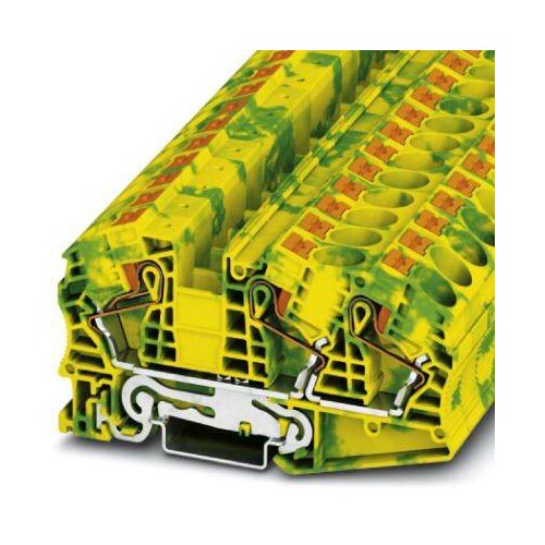 3208786 Phoenix PT 16 TWIN N-PE Schutzleiter-Reihenklemme Produktbild