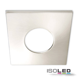 113065 Isoled Cover Aluminium eckig nickel gebürstet für Einbaustrahler Sys Produktbild