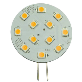 33820 Scharnberger+H. LED Leuchtmittel 12SMD Modul Ø30mm G4 10 30VDC 10 18VAC  Produktbild